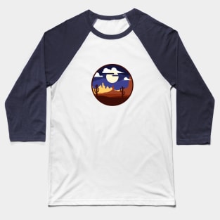 Desert - Landscape Baseball T-Shirt